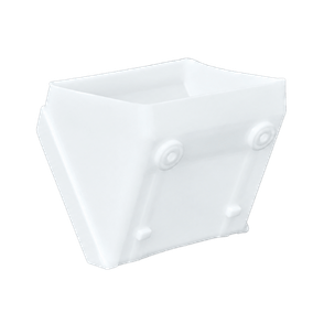 Plastic elevator bucket